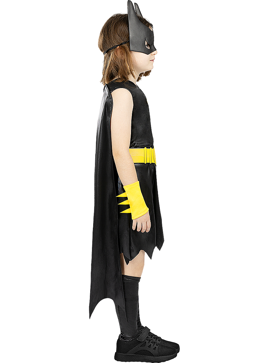 Vue arrière du Déguisement Batgirl pour fille