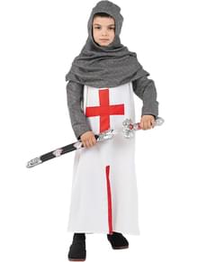Costume da crociato medievale da bambino