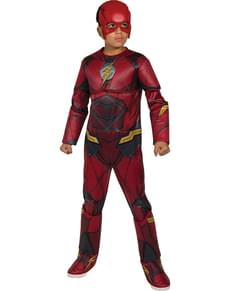 Disfraz de Flash La Liga de la Justicia premium para niño
