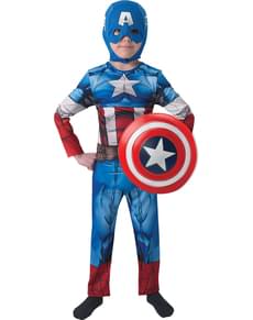 Déguisement Captain America Avengers en boîte enfant