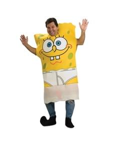 바지가없는 스폰지 밥 성인용 제복
