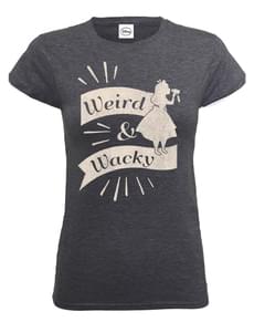 T-shirt de Alice no País das Maravilhas Weird & Wacky para mulher