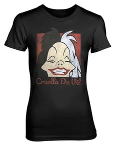 T-shirt de Cruella De Vil Smile para mulher