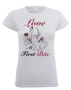 T-shirt de Branca de Neve Love At First Bite para mulher