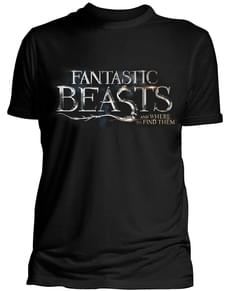 Fantastiske Skabninger og Hvor De findes Logo T-shirt til mænd