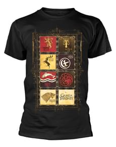 Camiseta de Juego de Tronos Emblemas Casa