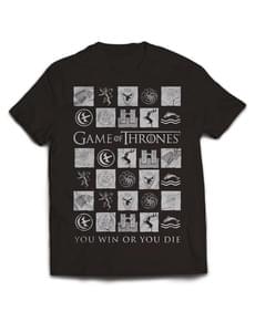 Camiseta de Juego de Tronos You Win Or You Die