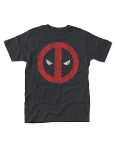 T-shirt de Deadpool Cracked Logo para homem