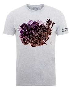 Wubba Lubba T-Shirt grau Rick und Morty