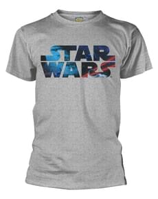 T-shirt Star Wars Space Logo