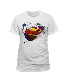 T-shirt de Super-Homem Torn Logo