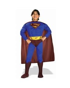 Superman Returns Muscular Kids Costume