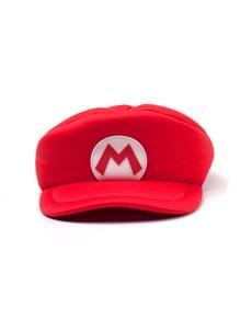 赤い大人用マリオブラザーズ帽子