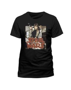 Camiseta de Han Solo retro