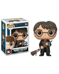 Funko POP! Harry with Firebolt & feather - Harry Potter