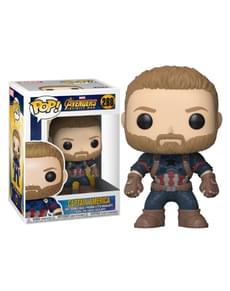Funko POP! Bobble: Capitán América - Los Vengadores: Infinity War