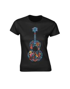 T-shirt Guitarra para mulher - Coco