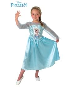 Costume de Elsa La reine des Neiges pour fille