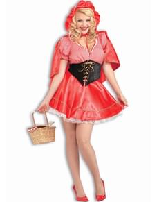 Plus Size Sexy Little Red Riding Hood Adult Costume