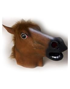 Máscara látex de cavalo louco