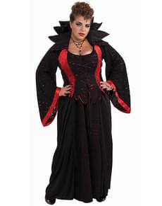 Vampyrpige plus size kostume