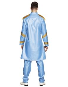 Fato de cantor de Liverpool azul para homem