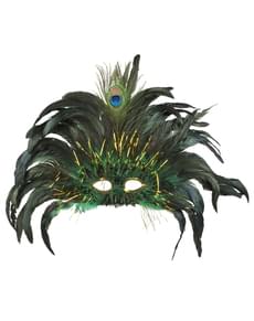 Peacock eye mask for women