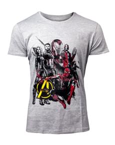 Avengers: Infinity War T-Shirt for Men in Grey
