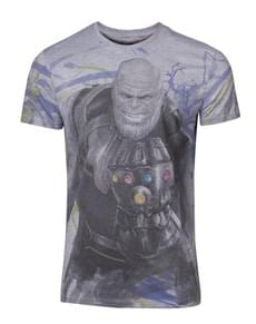 男性用のタノスTシャツ - アベンジャーズ：インフィニティ戦争