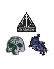 Set van 3 Deathly Hallows lapjes - Harry Potter