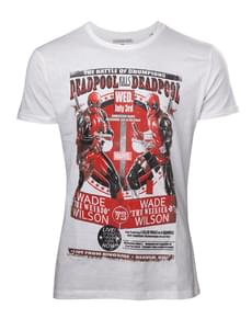 T-shirt de Deadpool branca