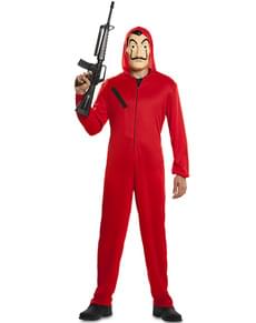 Disfraz de La Casa de Papel para adulto