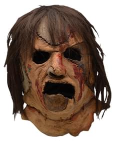 Leatherface 1990 maska pieaugušajiem - Texas Chain Saw slaktiņš