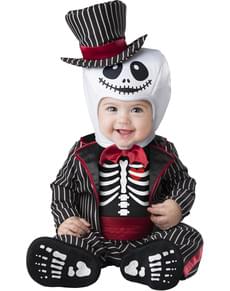 Costum de schelet obraznic pentru bebeluși