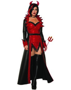 Fato de diabinha tentadora para mulher