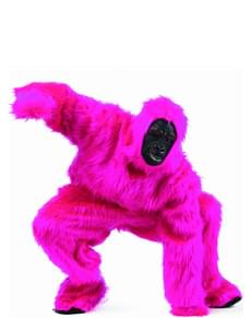 Gorilla Maskeraddräkt Rosa
