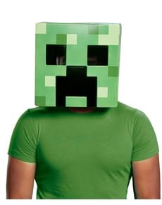 Máscara de Creeper para adulto - Minecraft