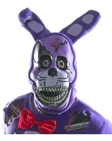 Nightmare Bonnie 3/4 mask for adults- Five Nights at Freddy's