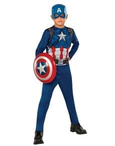 Costume Captain America classic enfant
