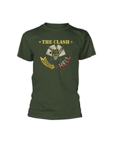 T-shirt Straight Aces para homem - The Clash