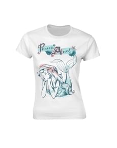 T-shirt Ariel Pose para mulher - A Pequena Sereia