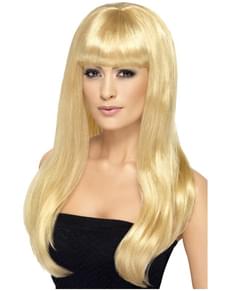 Pruik blond sexy