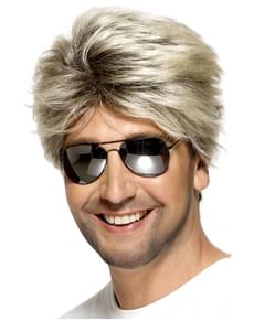 Parrucca corta bionda