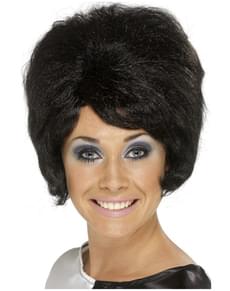 Black Sixties Style Beehive Wig