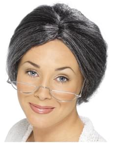 Bestemor Parykk med Bun