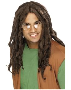 Brown Rastafarian Wig