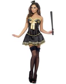 Sexy Politie Vrouw Kostuum
