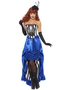 Fato de rapariga pin up grotesca burlesque