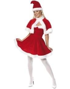 Tomtemor Deluxe maskeraddräkt med cape