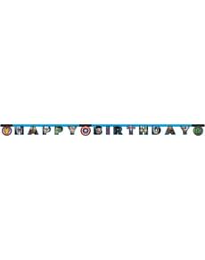 Banderole anniversaire Avengers